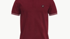 Faiza Mens Polo_Maroon Color-min